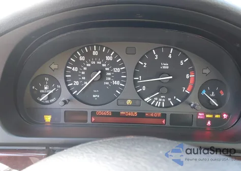 2001 BMW 540I z USA, uszkodzony, nr VIN WBADN53441GC97538